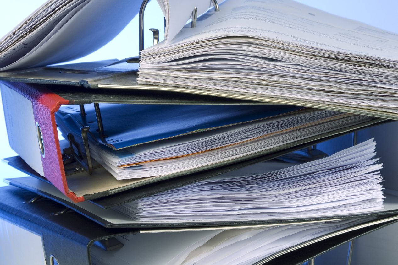 stack of department of transportation regulations